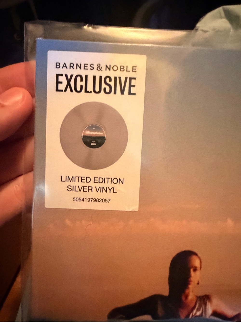 Barnes & Noble Exclusive Silver Vinyl Dua Lipa Radical Optimism Excellent Cond